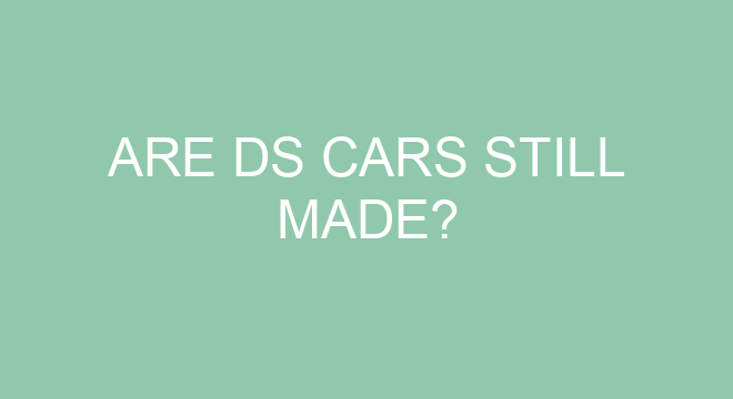 Are DS Cars Still Made are-ds-cars-still-made