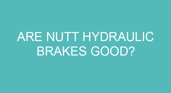 nutt hydraulic brake manual