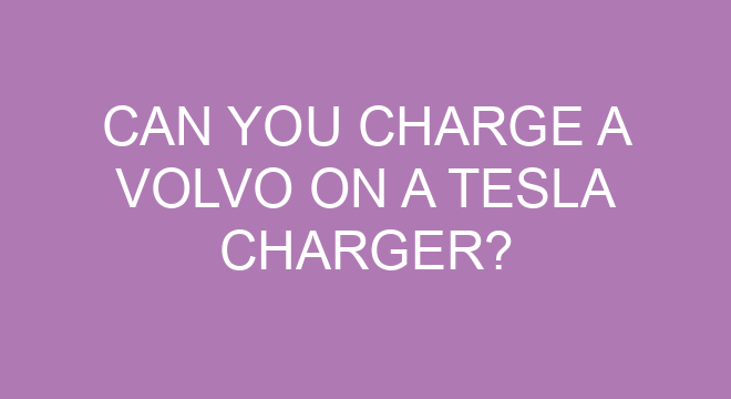 Can You Charge A Volvo On A Tesla Charger can-you-charge-a-volvo-on-a-tesla-charger
