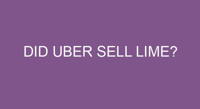 uber lime acquisition