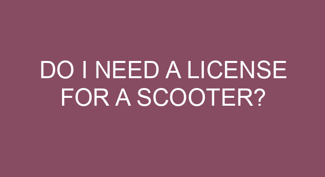 what license do i need for a moped