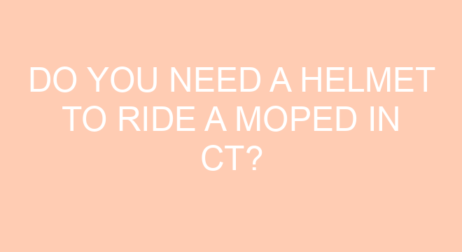 how old do you need to be to ride a moped