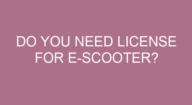 do you need a license for a motorbike