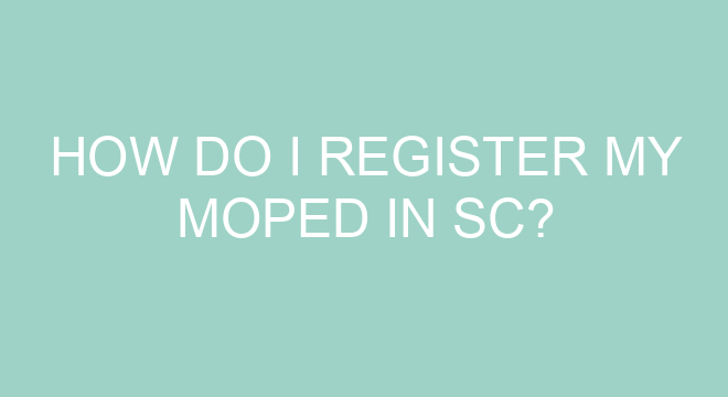 what license do i need for a moped