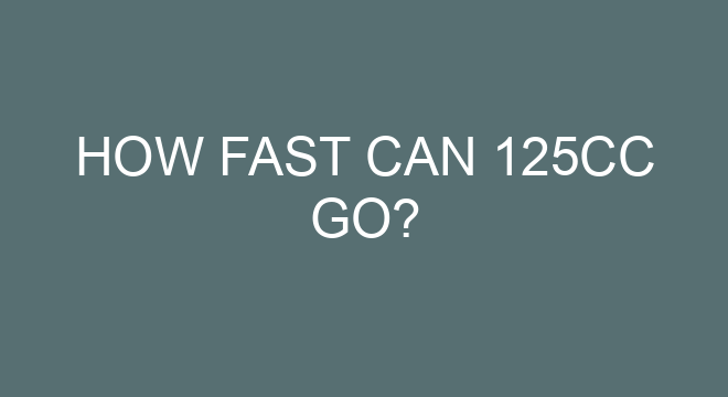 How Fast Can 125cc Go how-fast-can-125cc-go