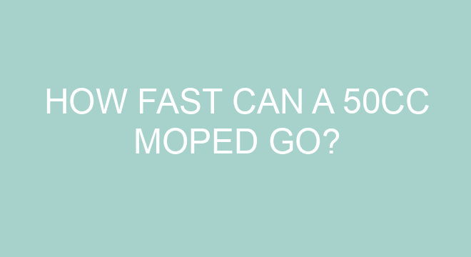 what do you need to drive a 50cc moped