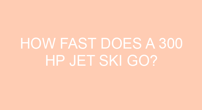 how-fast-does-a-300-hp-jet-ski-go