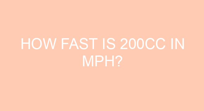How Fast Is 200cc In Mph how-fast-is-200cc-in-mph