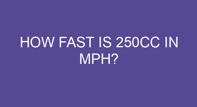 How Fast Is 250cc In Mph how-fast-is-250cc-in-mph