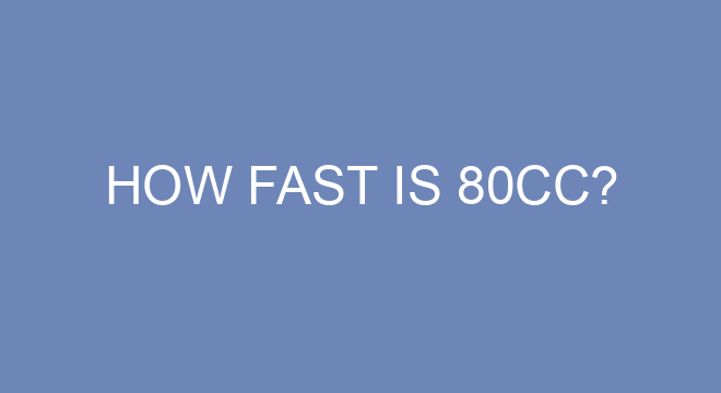 How Fast Is 80cc how-fast-is-80cc