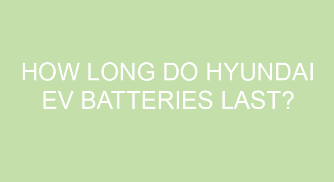 How Long Do Hyundai EV Batteries Last?