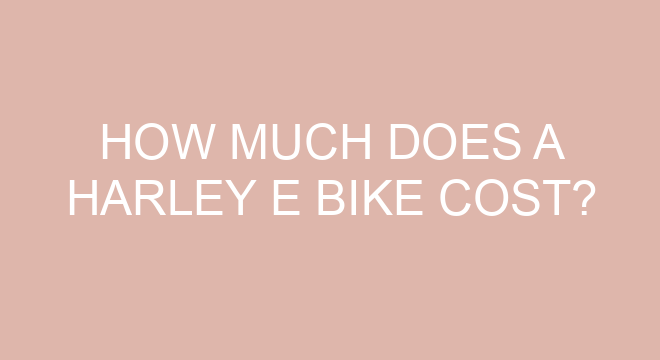 harley bike cost