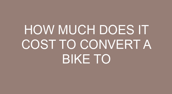 convert any bike to electric