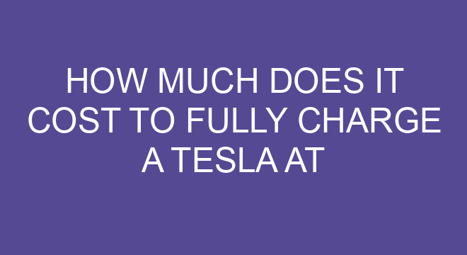 how-much-does-it-cost-to-fully-charge-a-tesla-at-a-station