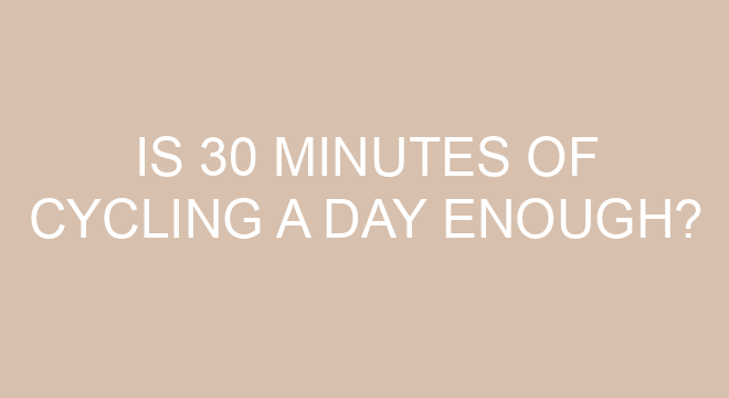 cycling 10 kms a day