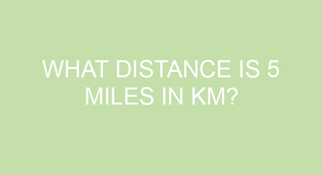 What Distance Is 5 Miles In Km what-distance-is-5-miles-in-km