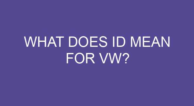 What Does ID Mean For VW what-does-id-mean-for-vw