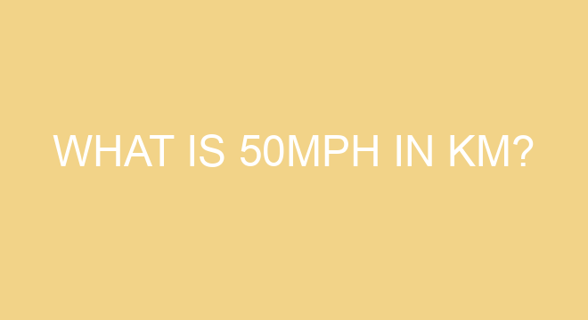 What Is 50mph In Km what-is-50mph-in-km