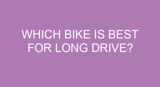 cycle for long drive