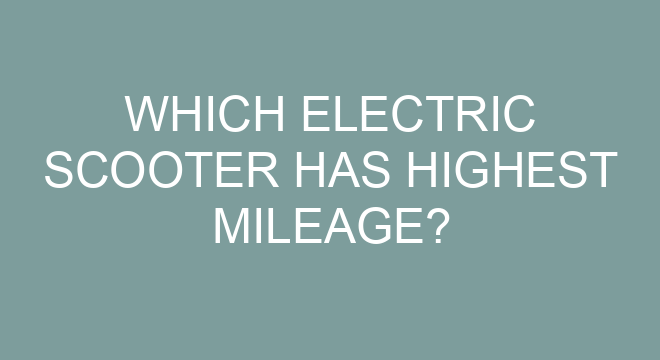 electric scooter price and mileage