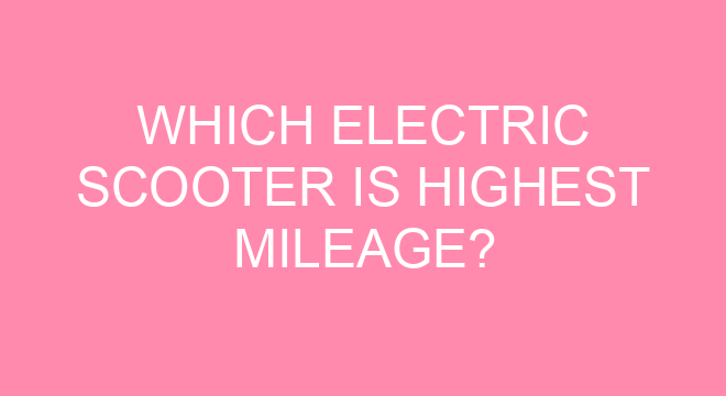 electric scooter price and mileage