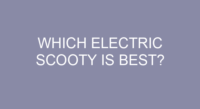 electric scooty electric scooty