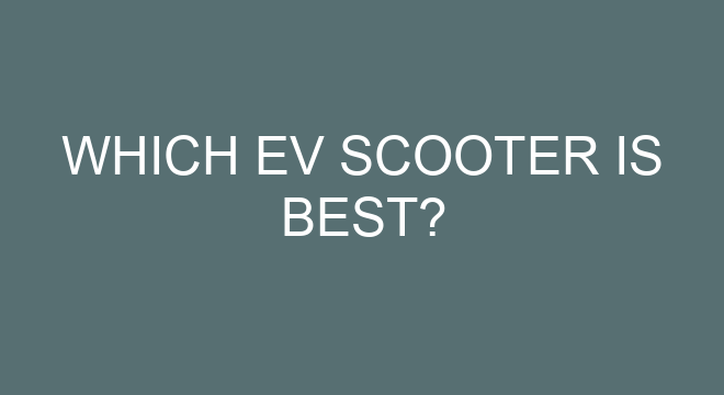 which-ev-scooter-is-best