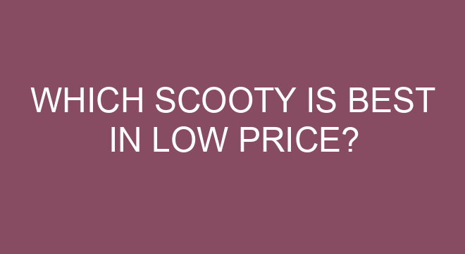 light weight scooty price